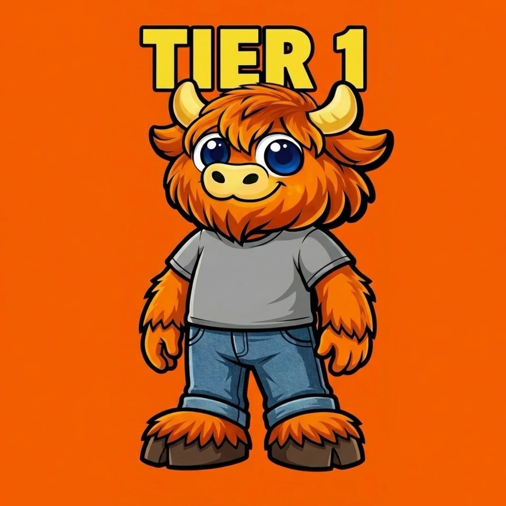 Tier 1 Budget package mascot