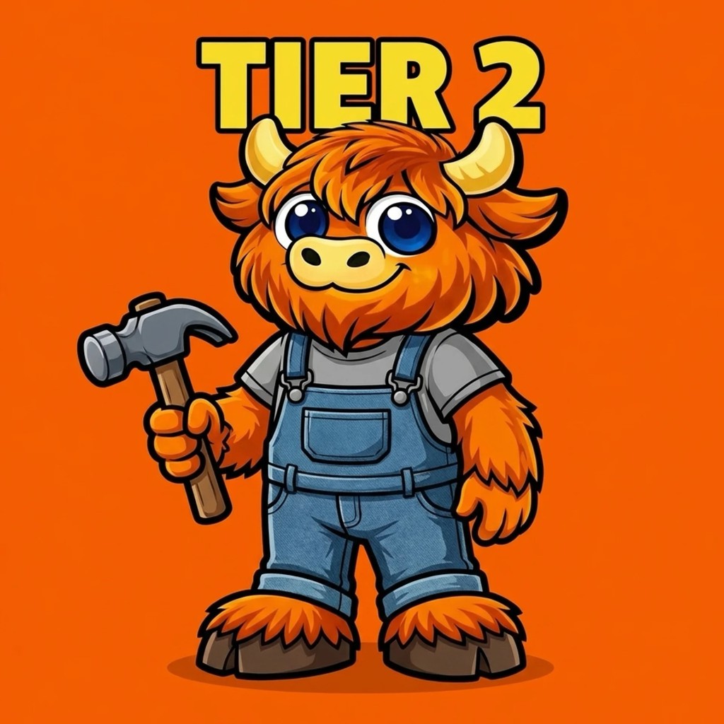 Tier 2 Standard package mascot